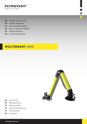 PLYMOVENT MULTISMART ARM Manuel Opérateur