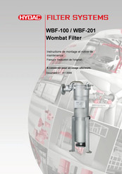 HYDAC FILTER SYSTEMS Wombat WBF-201 Instructions De Montage Et Notice De Maintenance