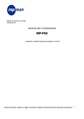 MPMan MP-F62 Manuel De L'utilisateur