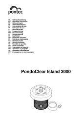 Pontec PondoClear Island 3000 Notice D'emploi