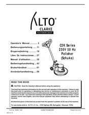 Alto CLARKE C2K Série Manuel D'utilisation