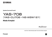Yamaha YAS-CU706 Mode D'emploi