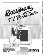 Fender Bassman TV Fifteen Mode D'emploi