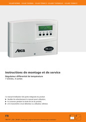 Aeca TR 0704 Instructions De Montage Et De Service