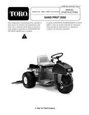 Toro 08881-60001 Manuel D'instructions