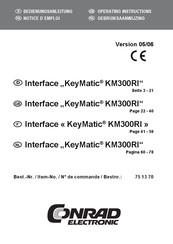 Conrad Electronic 75 13 70 Notice D'emploi