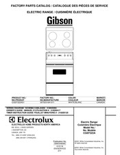 Electrolux CGEF322A Manuel D'utilisation