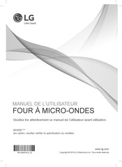 LG MH656 Série Manuel De L'utilisateur