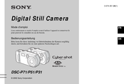 Sony DSC-P51 Mode D'emploi