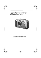 Kodak DC240 Zoom Guide D'utilisation