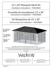 Yardistry YM12982X Instructions D'installation