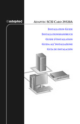 Adaptec SCSI CARD 29320A Guide D'installation