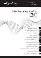 Krüger & Matz KM0511 Mode D'emploi