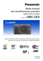 Panasonic Lumix DMC-GF6 Mode D'emploi