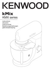 Kenwood kMix KMX Série Instructions