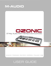 M-Audio OZONIC Mode D'emploi