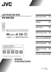JVC XV-N412S Manuel D'instructions