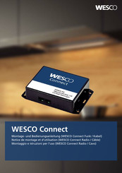 Wesco Connect Notice De Montage Et D'utilisation