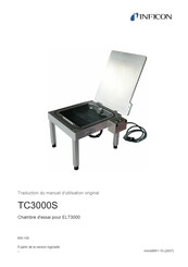 Inficon TC3000S Traduction Du Manuel D'utilisation Original