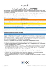 Garmin GNX 21 Instructions D'utilisation