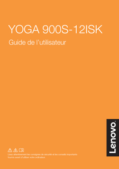 Lenovo YOGA 900S-12ISK Guide De L'utilisateur