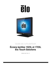Elo Touch Solutions 1723L Guide De L'utilisateur