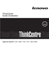 Lenovo ThinkCentre 1186 Guide D'utilisation