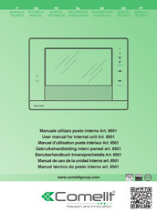 Comelit 6501 Manuel D'utilisation