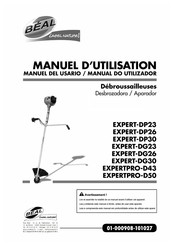 BEAL EXPERT-DP26 Manuel D'utilisation