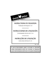 Outils Wolf 11989 Instructions D'utilisation