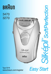 Braun Silk-épil SoftPerfection 3470 Mode D'emploi