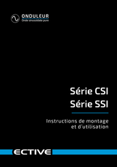 ECTIVE SSI 25 Instructions De Montage Et D'utilisation