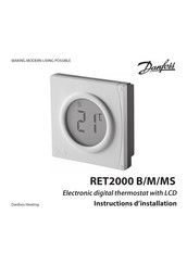Danfoss RET2000B Instructions D'installation