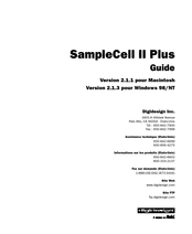 DigiDesign SampleCell II Plus Guide Rapide