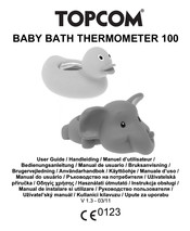 Topcom BABY BATH THERMOMETER 100 Manuel D'utilisateur