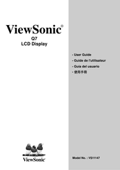 ViewSonic VS11147 Guide De L'utilisateur