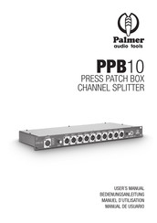 Palmer PPB10 Manuel D'utilisation