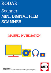 Kodak Mini Digital Film Scanner Manuel De L'utilisateur
