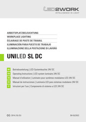 LED2WORK UNILED SL DC Manuel D'utilisation