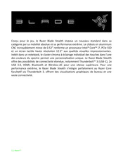 Razer Blade Stealth Mode D'emploi