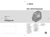 Bosch GCL 2-50 G Professional Notice Originale