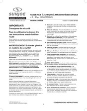 sunjoe SJH902E Manuel D'utilisation