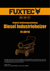 FUXTEC FX-DH116 Mode D'emploi Original