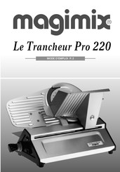 Magimix Pro 220 Mode D'emploi