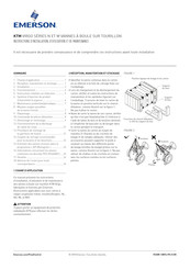 Emerson KTM VIRGO M Série Instructions D'installation, D'utilisation Et De Maintenance