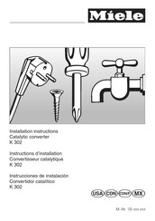 Miele K 302 Instructions D'installation