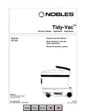 Nobles Tidy-Vac 607961 Mode D'emploi