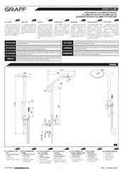 GRAFF ONDA 5703410 Notice Technique Montage Et Utilisation
