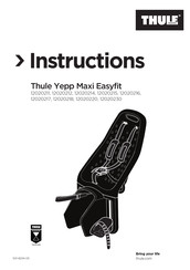 Thule Yepp Maxi Easyfit Manuel D'installation