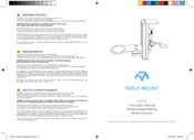 Monstertech Table Mount Mode D'emploi
